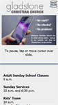 Mobile Screenshot of gladstonecc.org